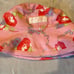 NWT Vintage Baby Lulu MAY GARDEN Reversible Sun Hat 18-24M