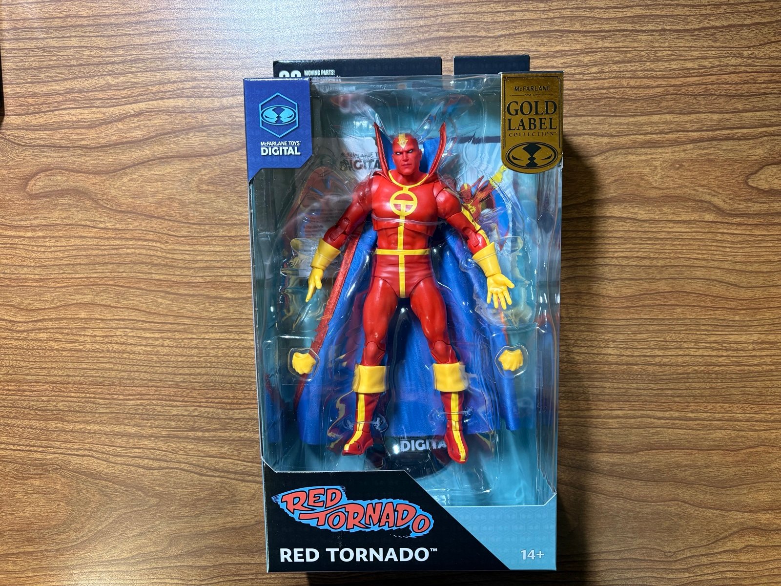 McFarlane DC Multiverse Bronze Age Red Tornado Gold Label Digital
