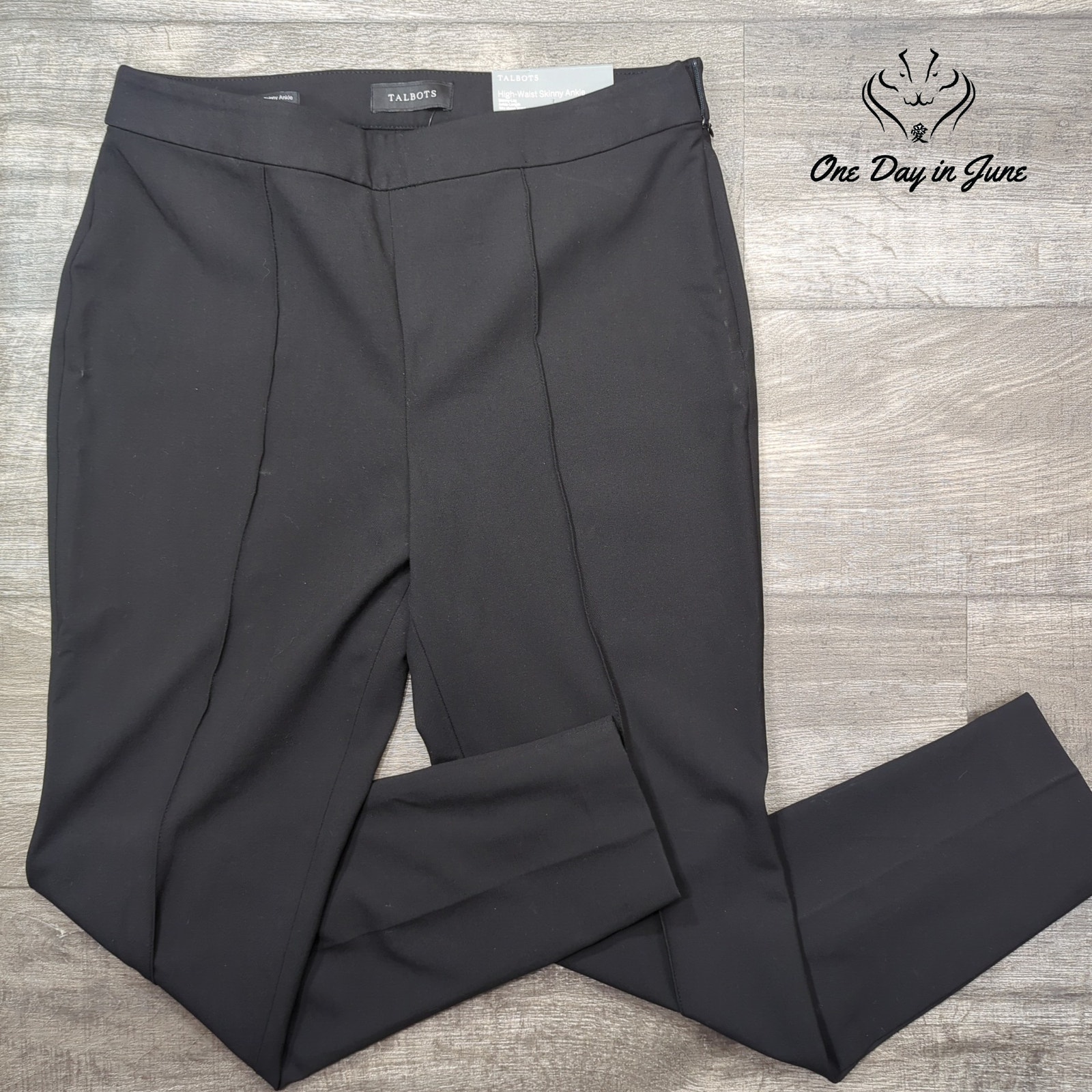Talbots High Waist Skinny Ankle Pants Size 10
