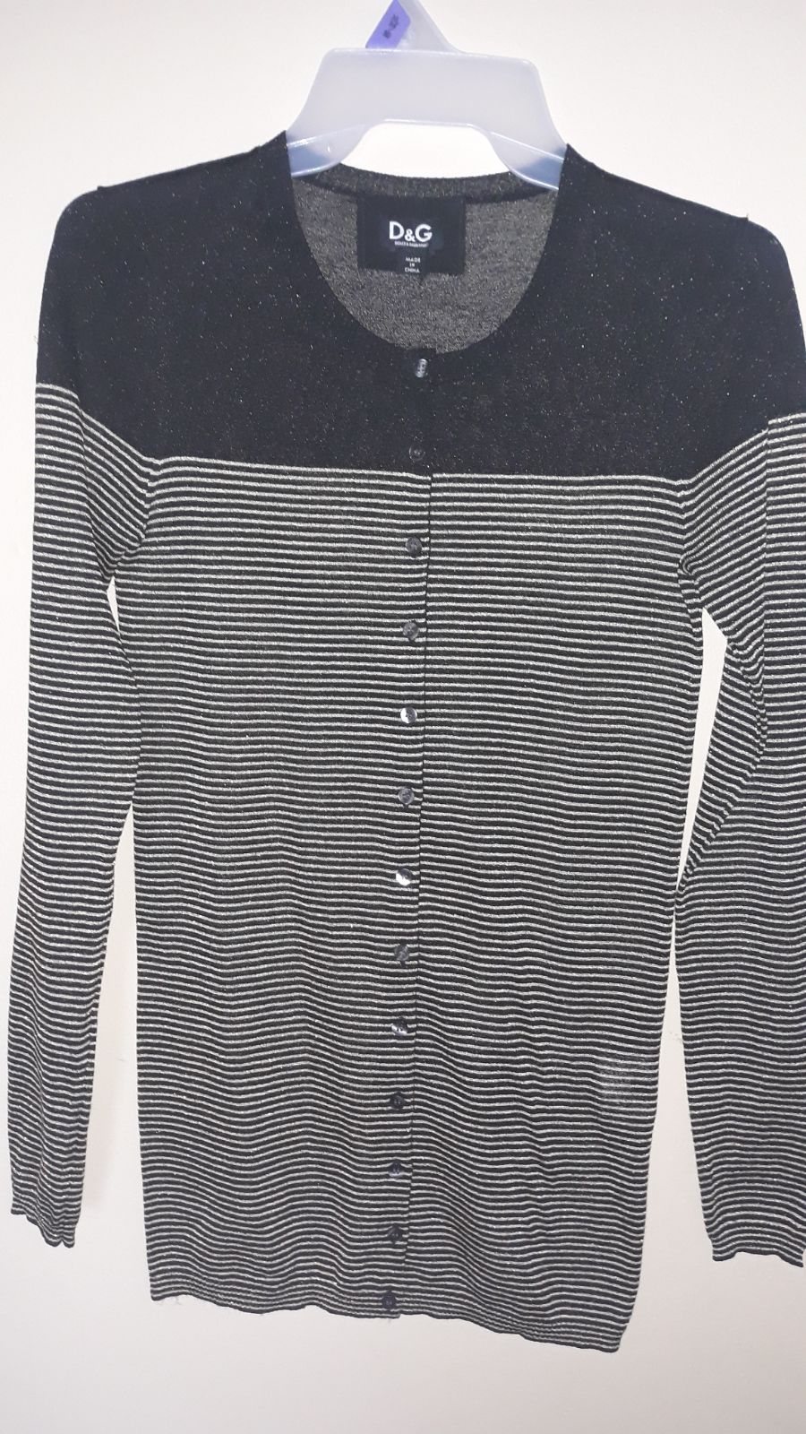 dolce and gabbana silk cardigan