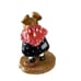Wee Forest Folk WFF M-254 Little Nell Navy Blue Dress, Red Scarf 2000