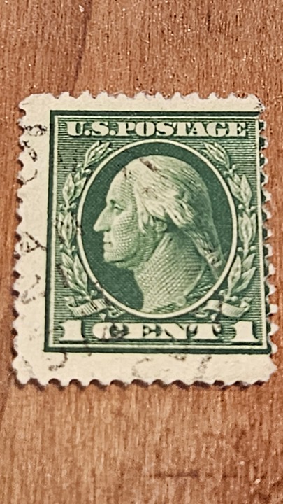 Very Rare 1922 1 cent George Washington stamp