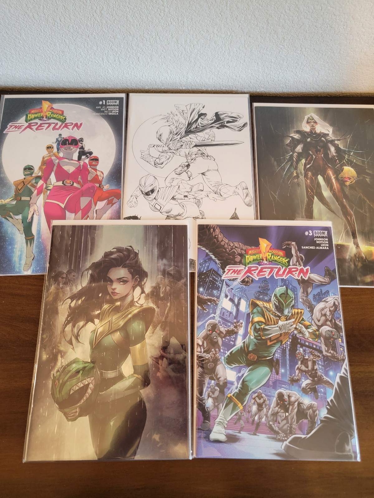 Power Rangers The Return lot.
