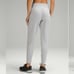 Lululemon It’s Rulu Run High Rise Fleece Jogger Grey Size 8 NWT