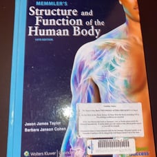 Memmler’s Structure & Function of the Human Body 10th Edition book