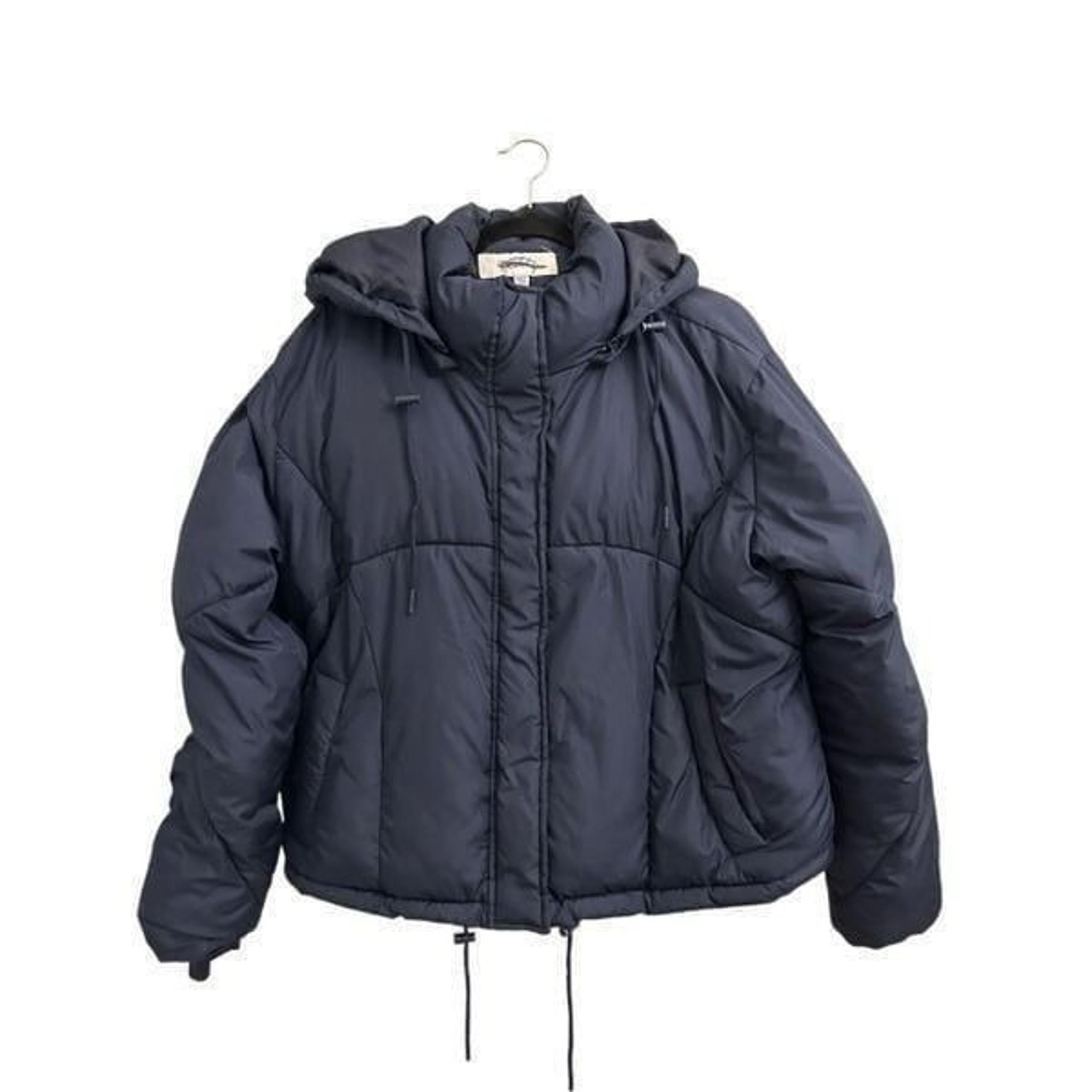 Sebby Puffer Jacket with detachable hood size L Navy
