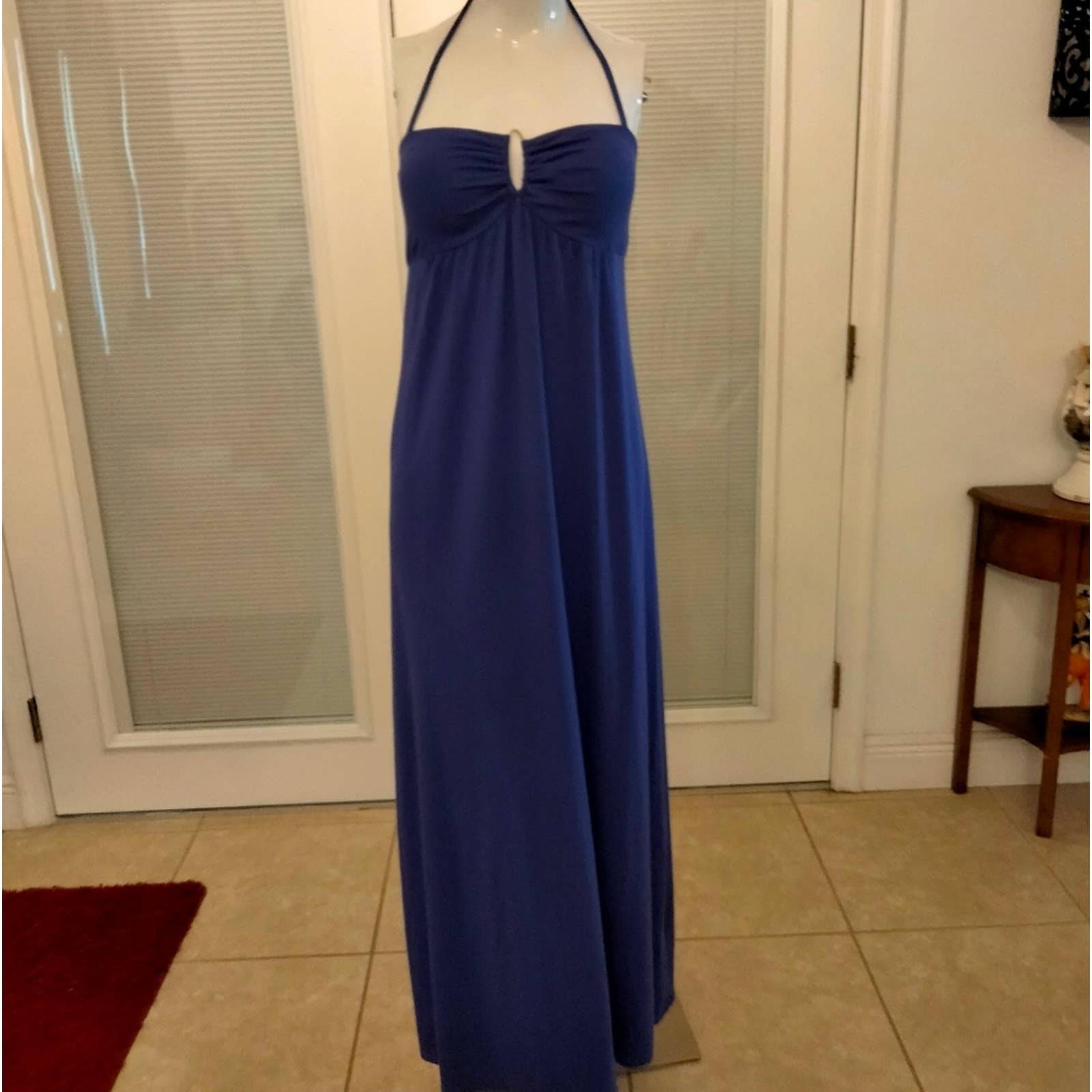 APT.9 Rayon blend long halter dress L