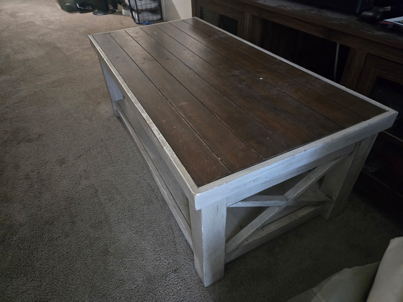 Full wood, heavy duty coffee table