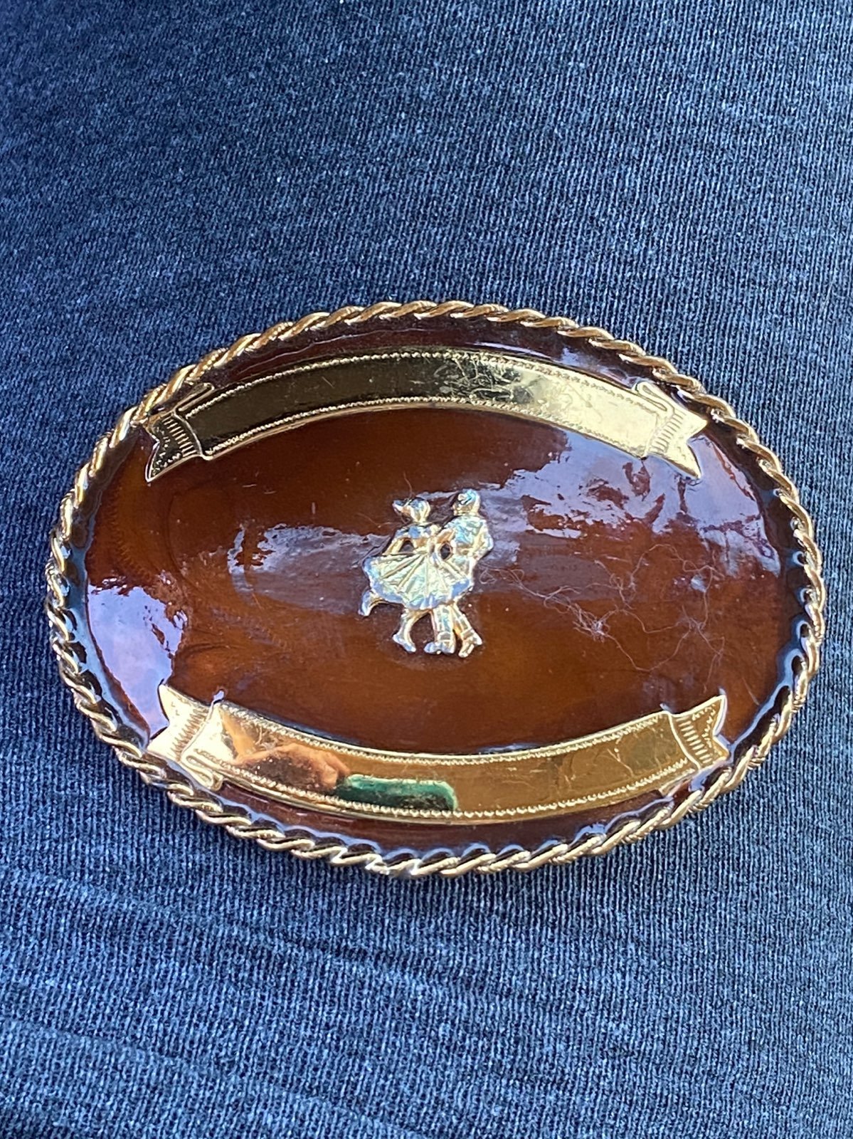 GERMAN SILVER VINTAGE BELT BUCKLE