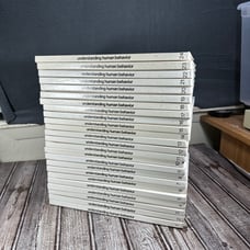 Understanding Human Behavior Full 24 Book Set Psychology Books circa 1974