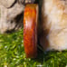 Large Old Antique Jade Amulet Double Koi Fish Handcarved Tailsman