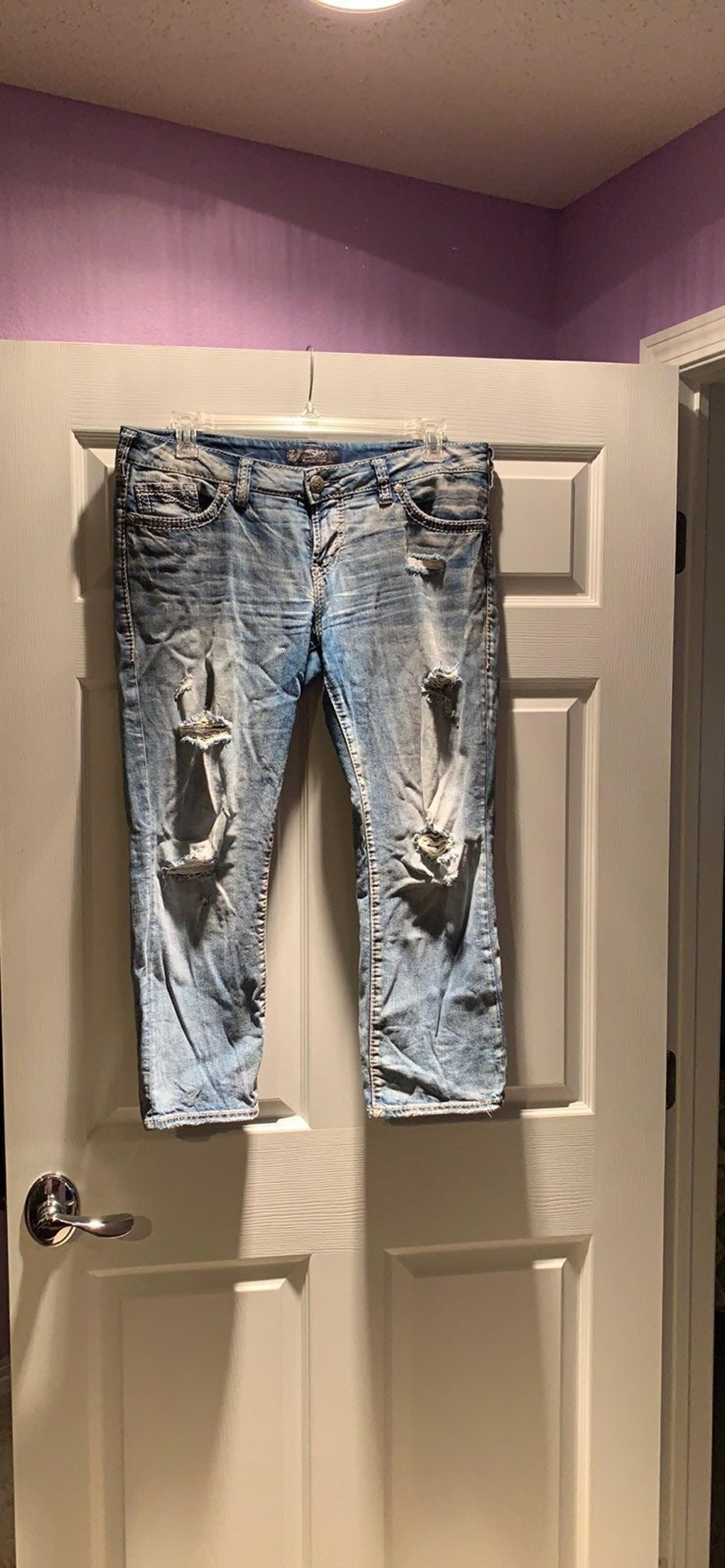 Silver jeans crop pant