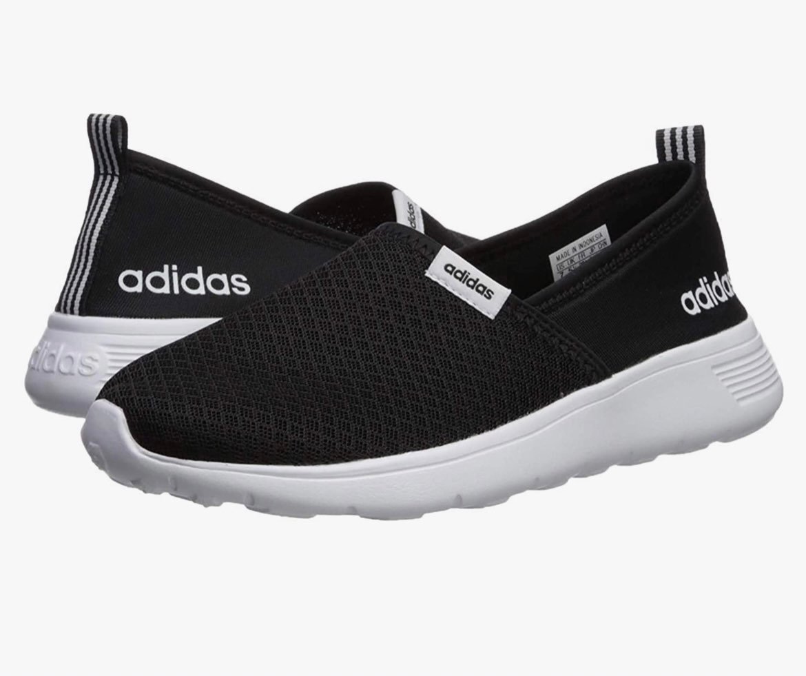 adidas neo cloudfoam lite racer slip on