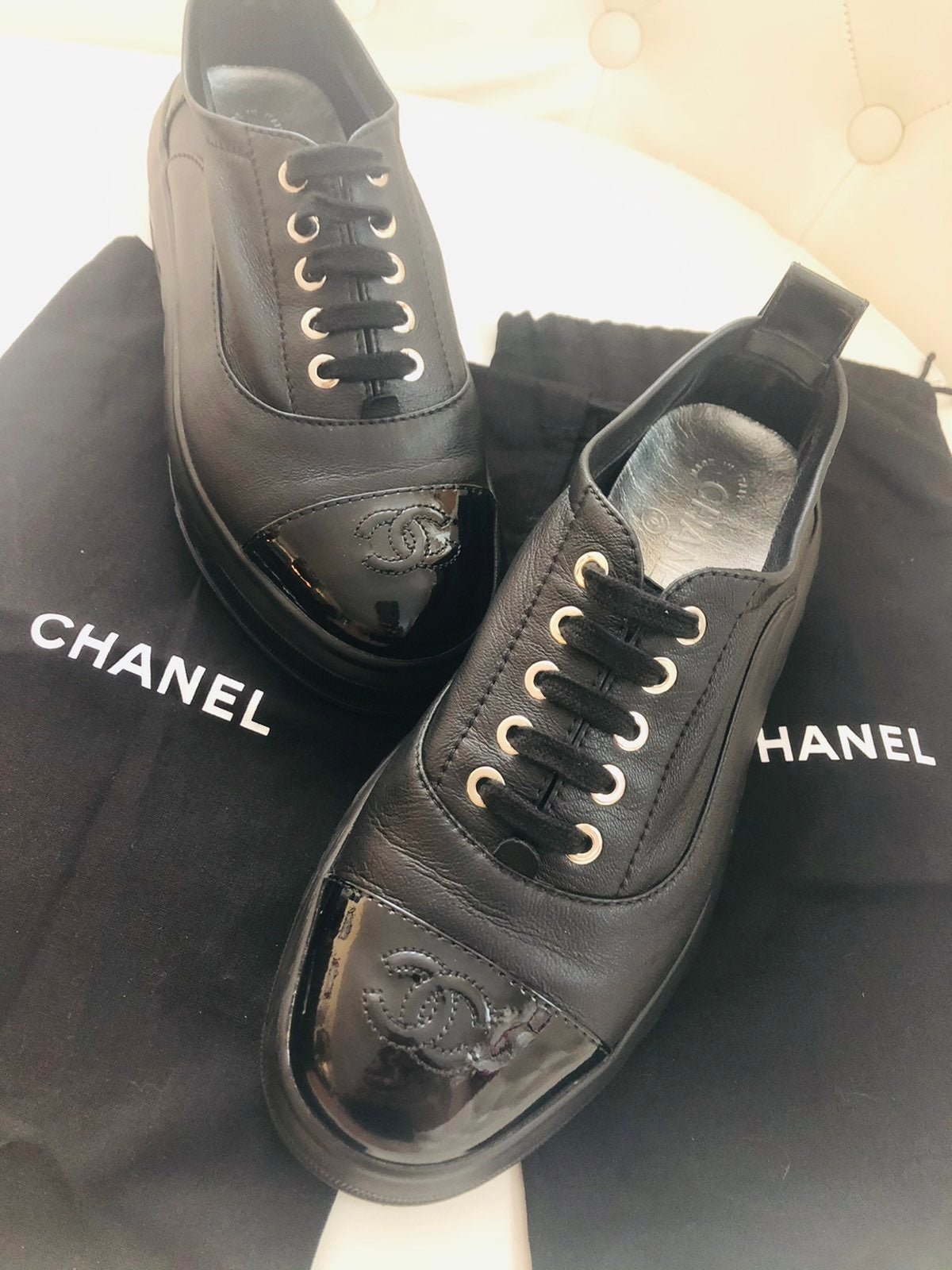 AUTHENTIC CHANEL TENNIS SHOES