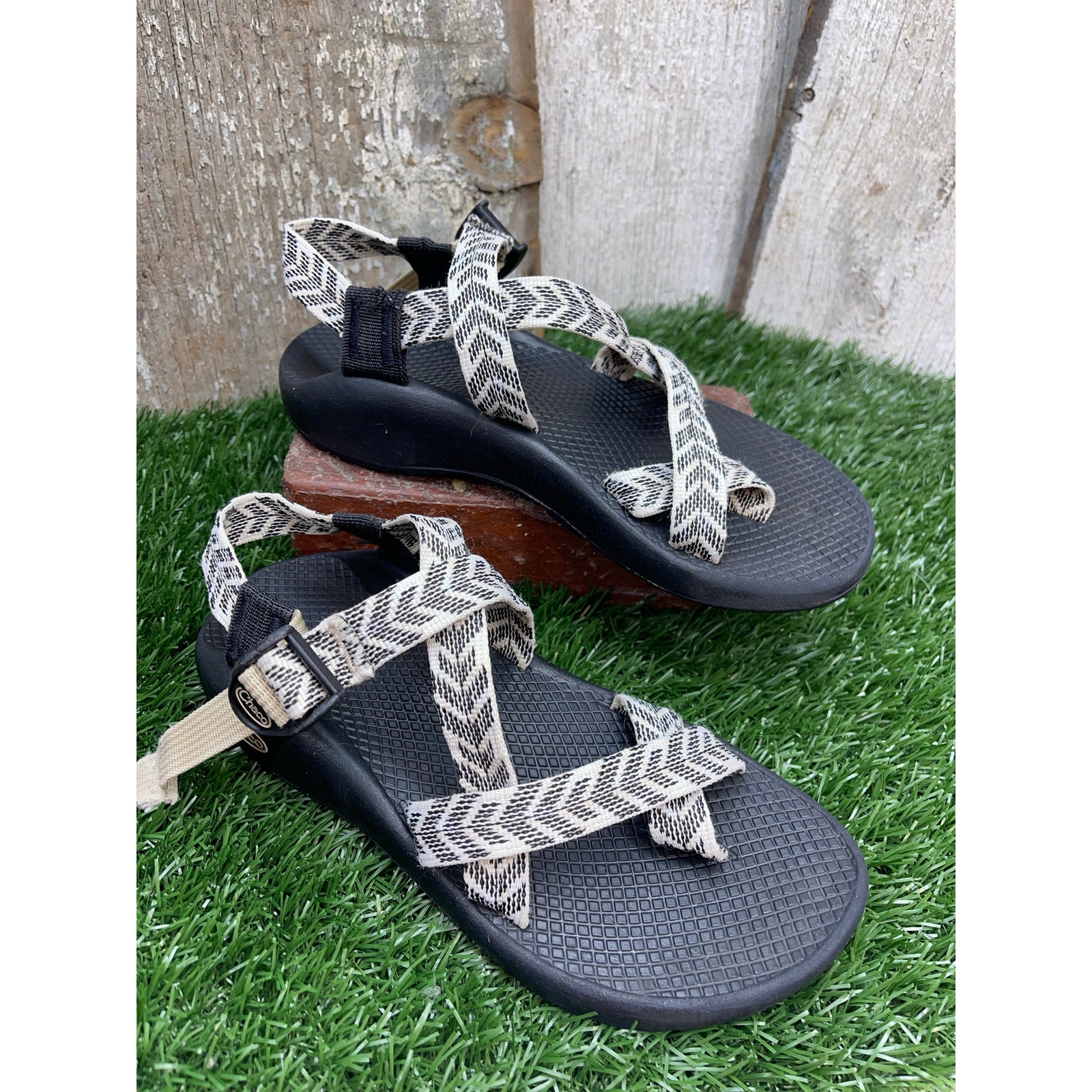 Chaco Black Cat Sandals for Women Mercari