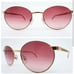 1980’s Christian Dior Vintage Sunglasses, Gold Frame, Mod CD2997