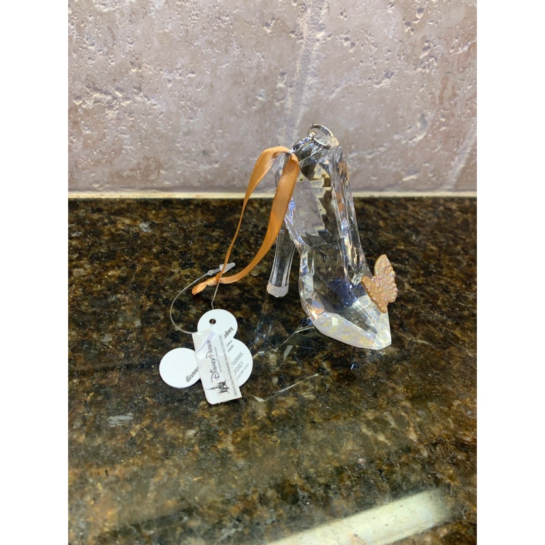 Disney Parks 2016 Cinderella’s Glass Slipper Ornament NWT