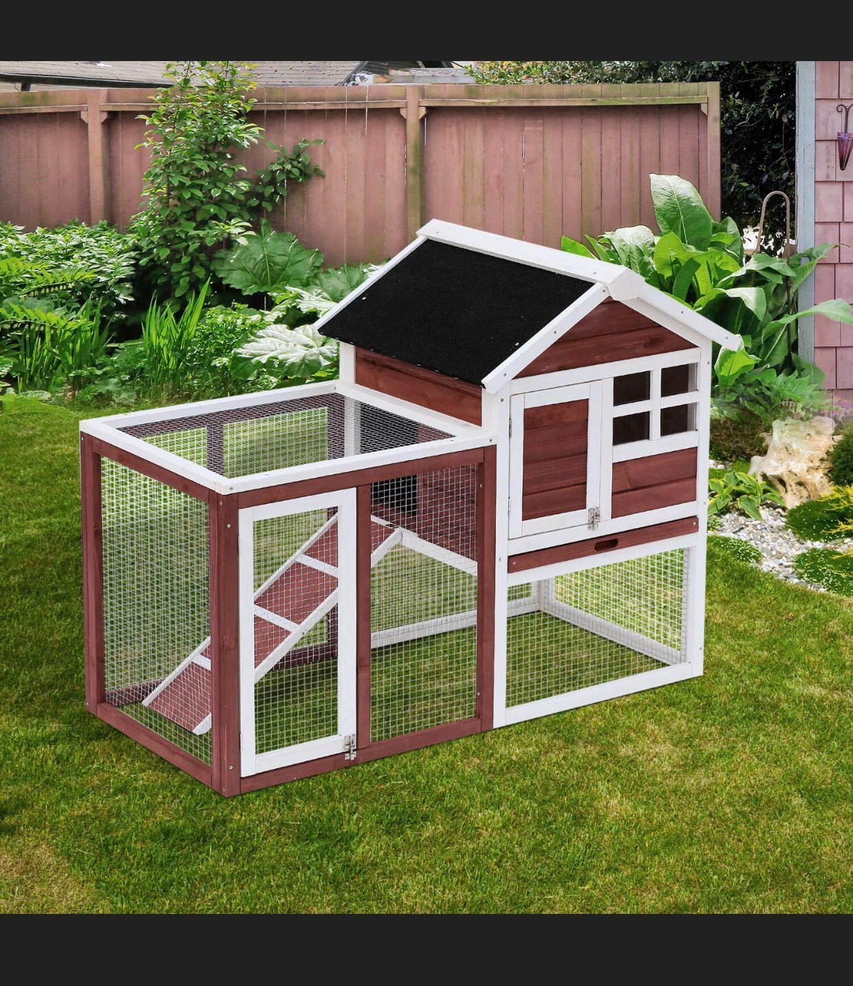 Rabbit and chicken coop