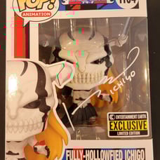 Johnny Yong Bosch signed Fully-Hollowfied Ichigo Bleach Funko Pop #1104