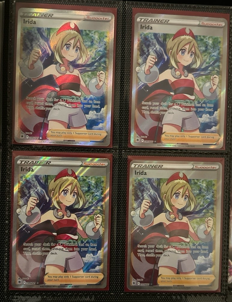 Pokemon Irida Full Art Playset