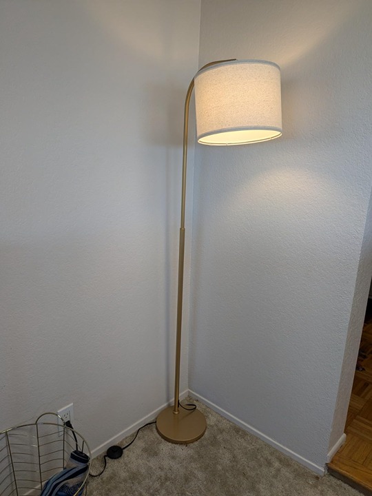 Modern Standing Lamp for Living Room Bedroom Office Reading Room Nursery