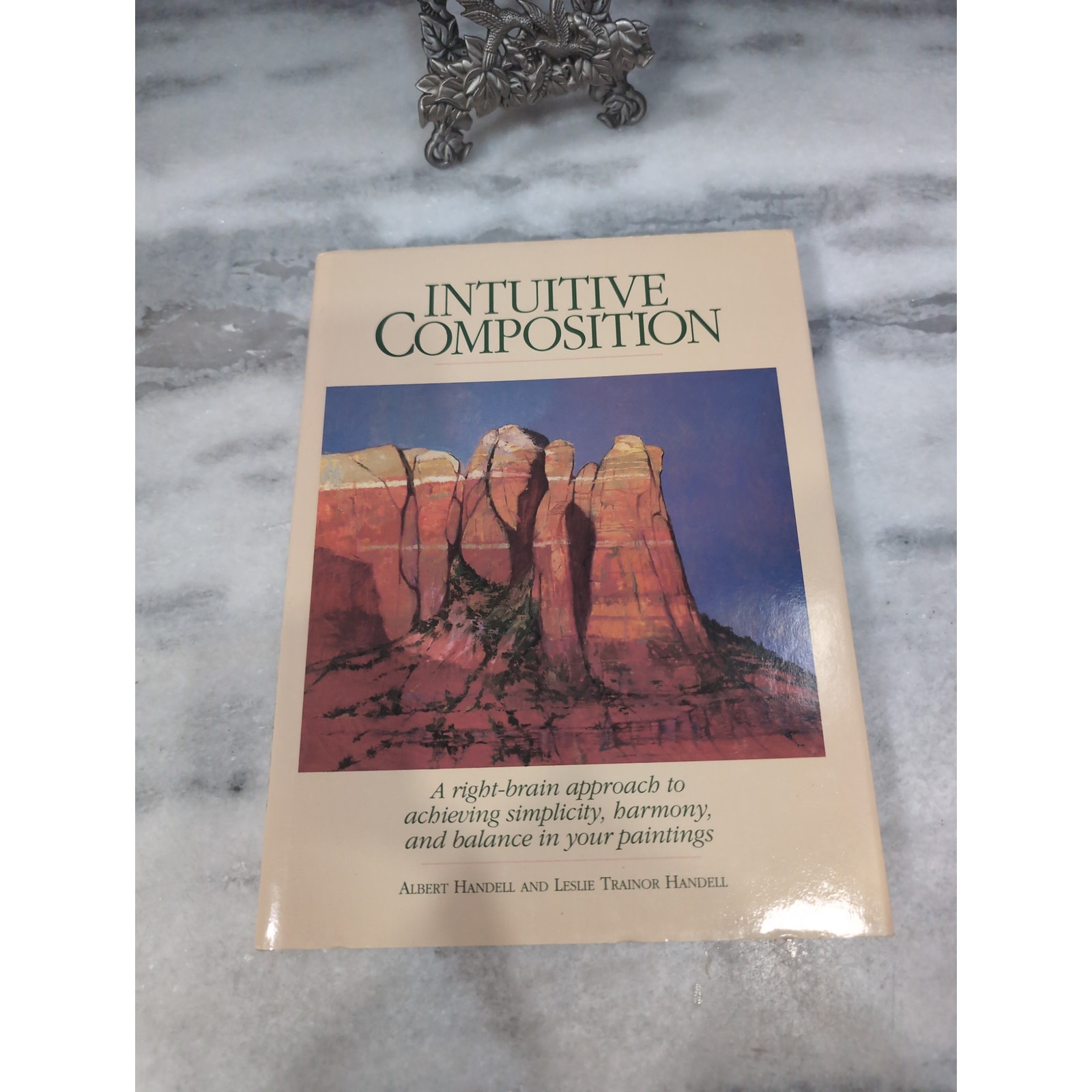 Intuitive Composition by Albert & Leslie Handle, 1989 Hardcover