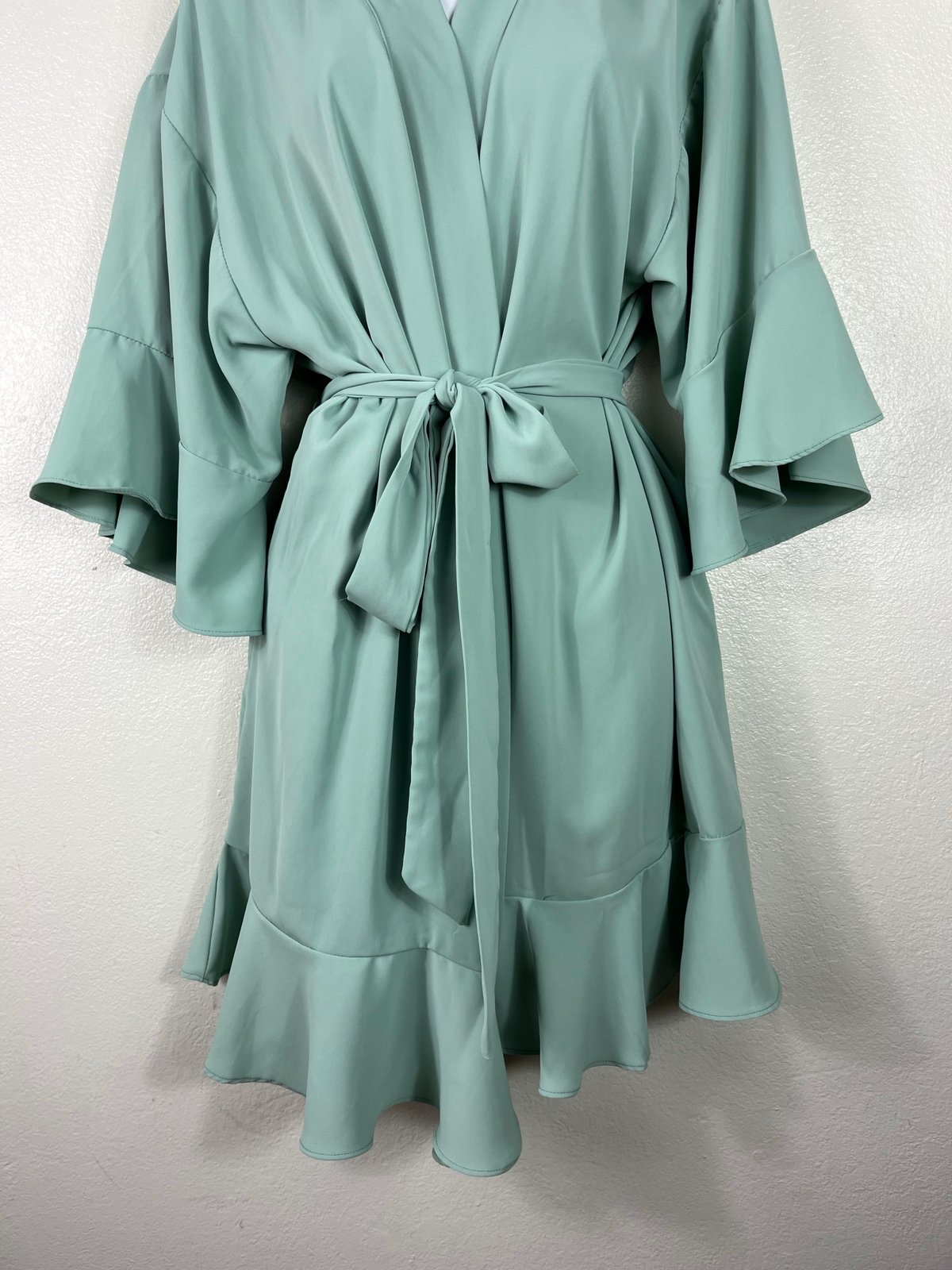 Birdy Grey Teal Luxury Robe xs/s