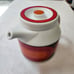 Arzberg 3000 Sicilia Teapot + lid Modern MCM Germany Orange Rare Tea Pot 1970s