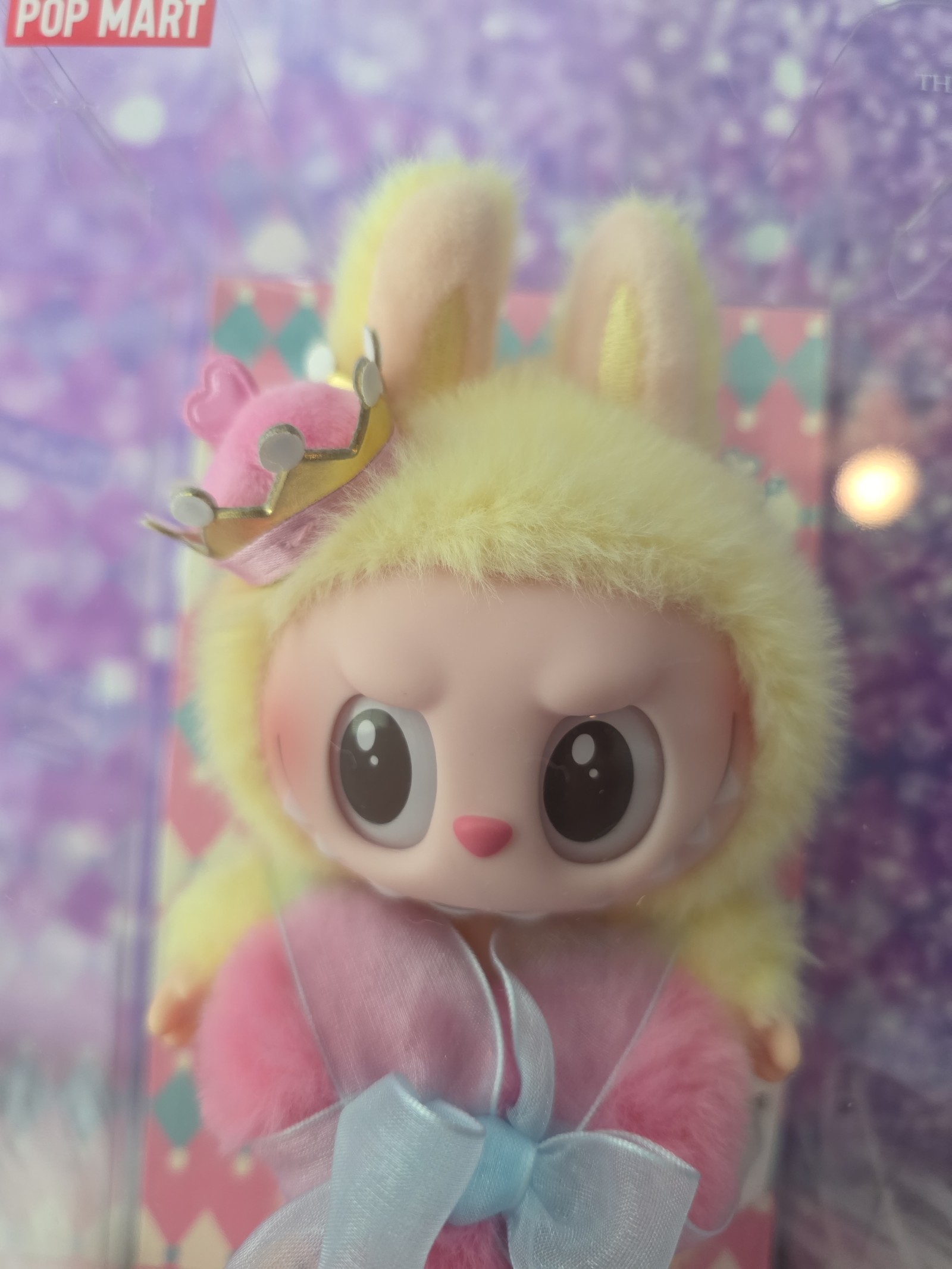 AUTHENTIC pop mart The Monsters Let’s Checkmate Plush Pendant Labubu Queen