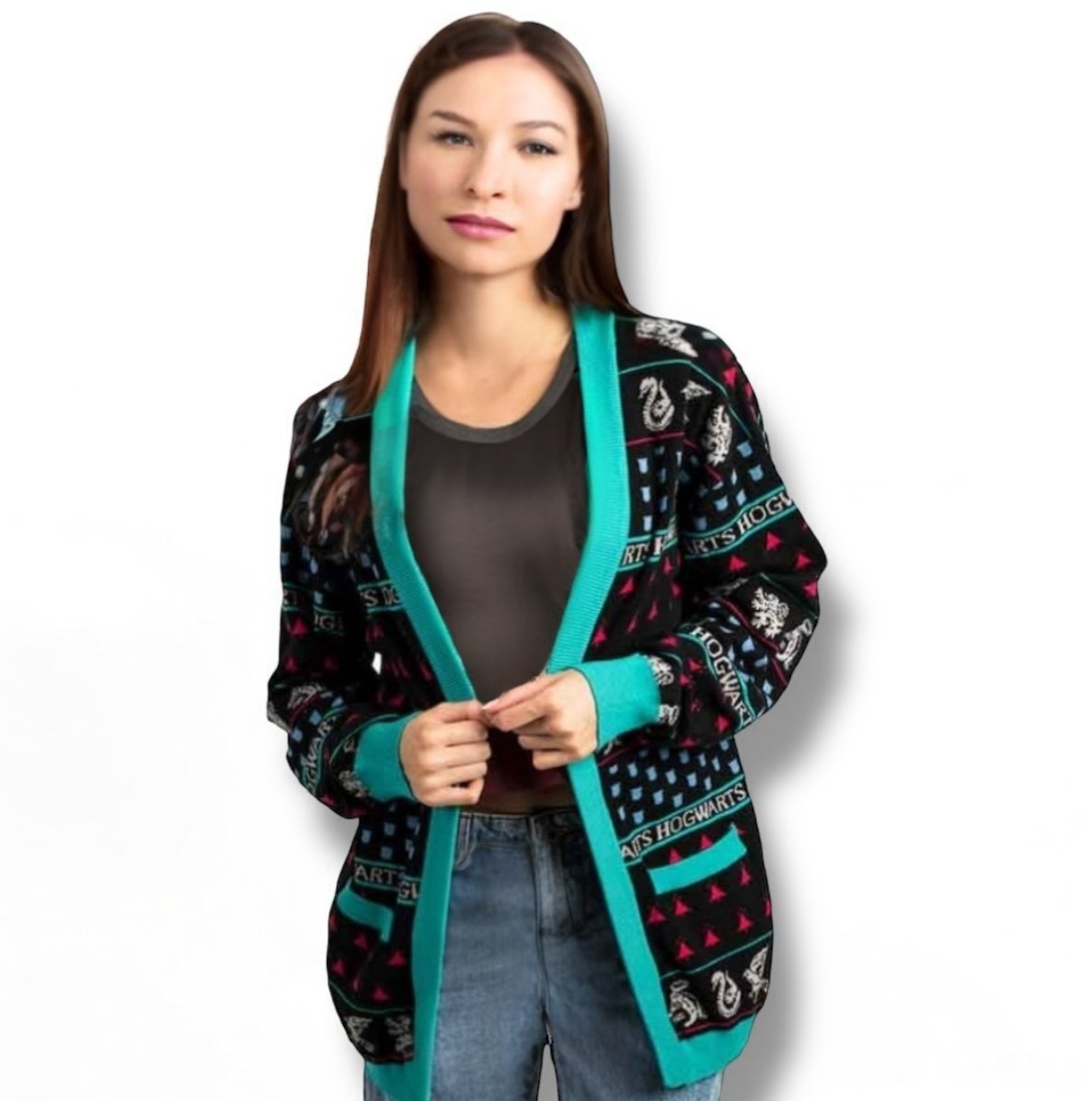 Wizarding World of Harry Potter House Mascots Cardigan