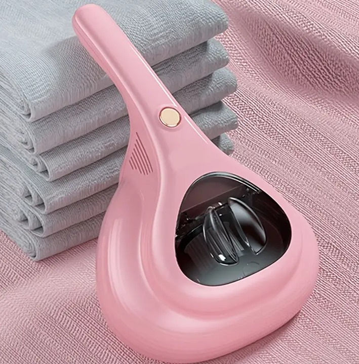 1pc Wireless Home Bed UV Mite Removal Instrument Sterilization Small Vacuum Clea