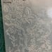 Very RARE Anna Griffin FLORAL DOILY Decorative Scenes Folder Elegant designs