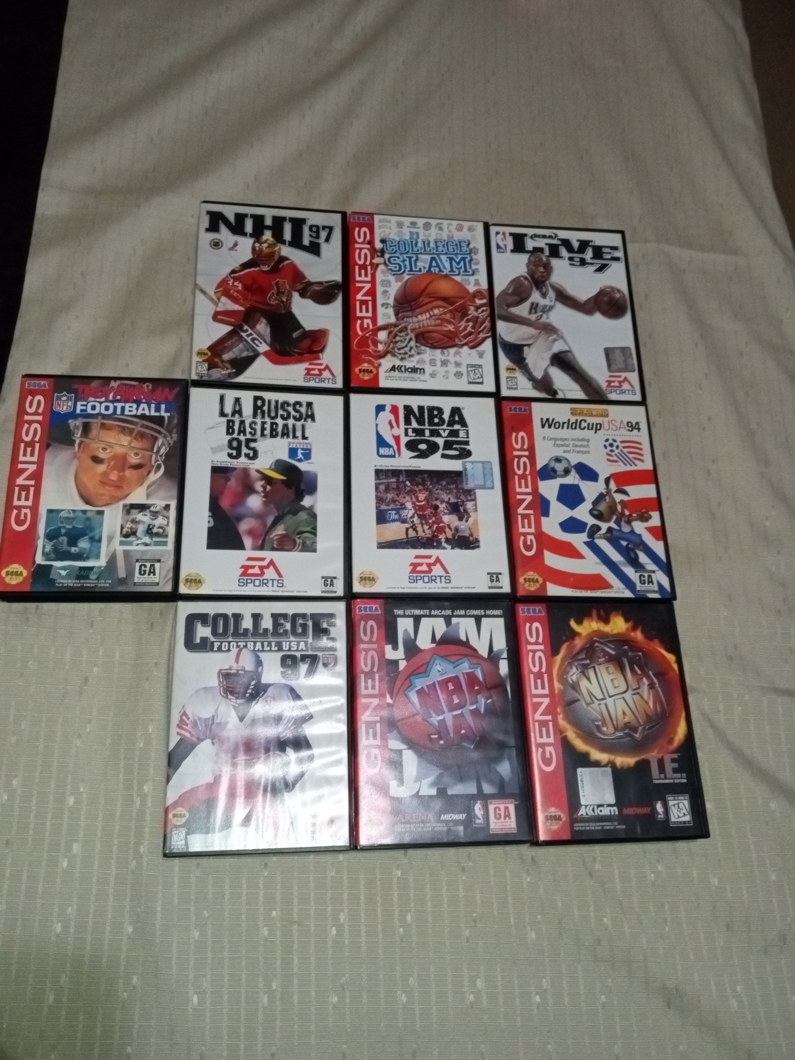 Sega Genesis Game Lot
