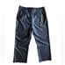 GOOD AMERICAN FAUX LEATHER WIDE LEG CROPPED TROUSER Size 15 NWOT