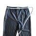 GOOD AMERICAN FAUX LEATHER WIDE LEG CROPPED TROUSER Size 15 NWOT