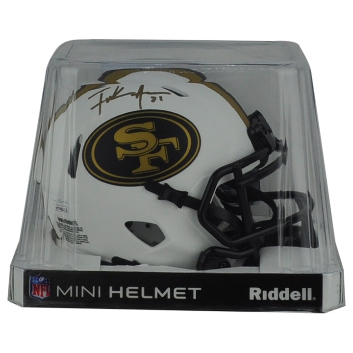NFL San Francisco 49ers Frank Gore Speed Replica Full Size Helmet Lunar Eclipse