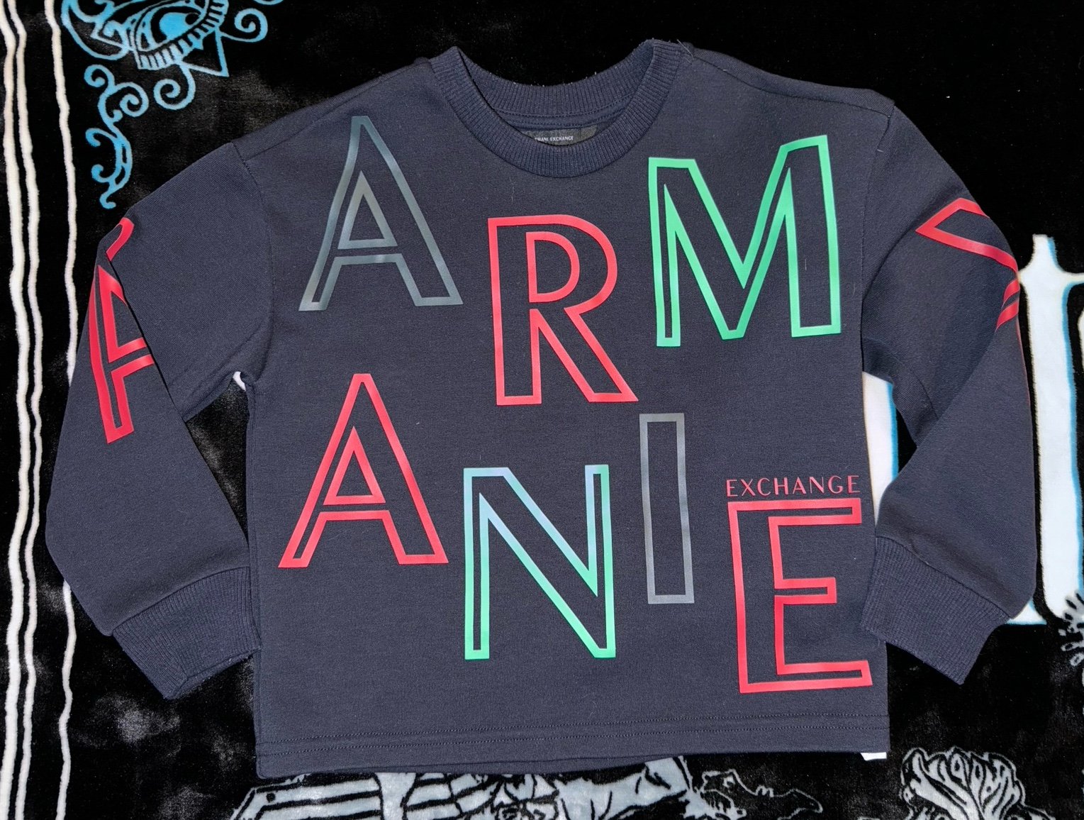 Armani A|X Exchange Toddler Crew Neck Sweatshirt 6A EUC