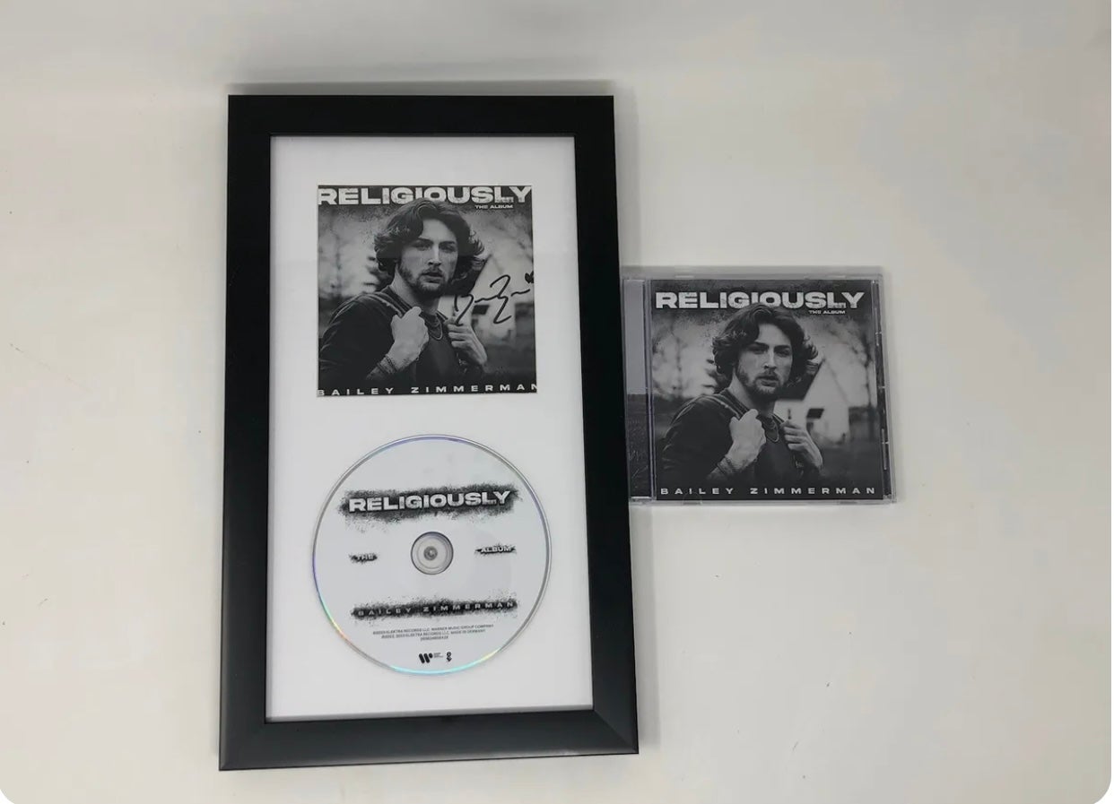 bailey zimmerman signed cd