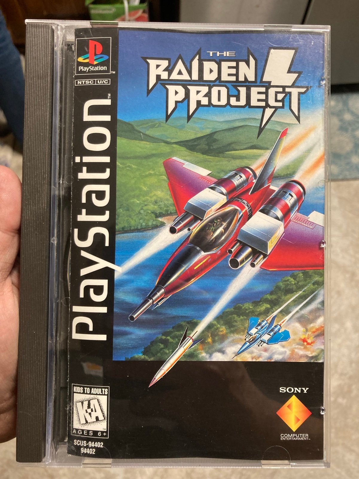 The Raiden Project PS1 PlayStation 1 Longbox
