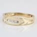 14KYG Diamond Men's Bride/Groom Wedding Band/ Anniversary Ring