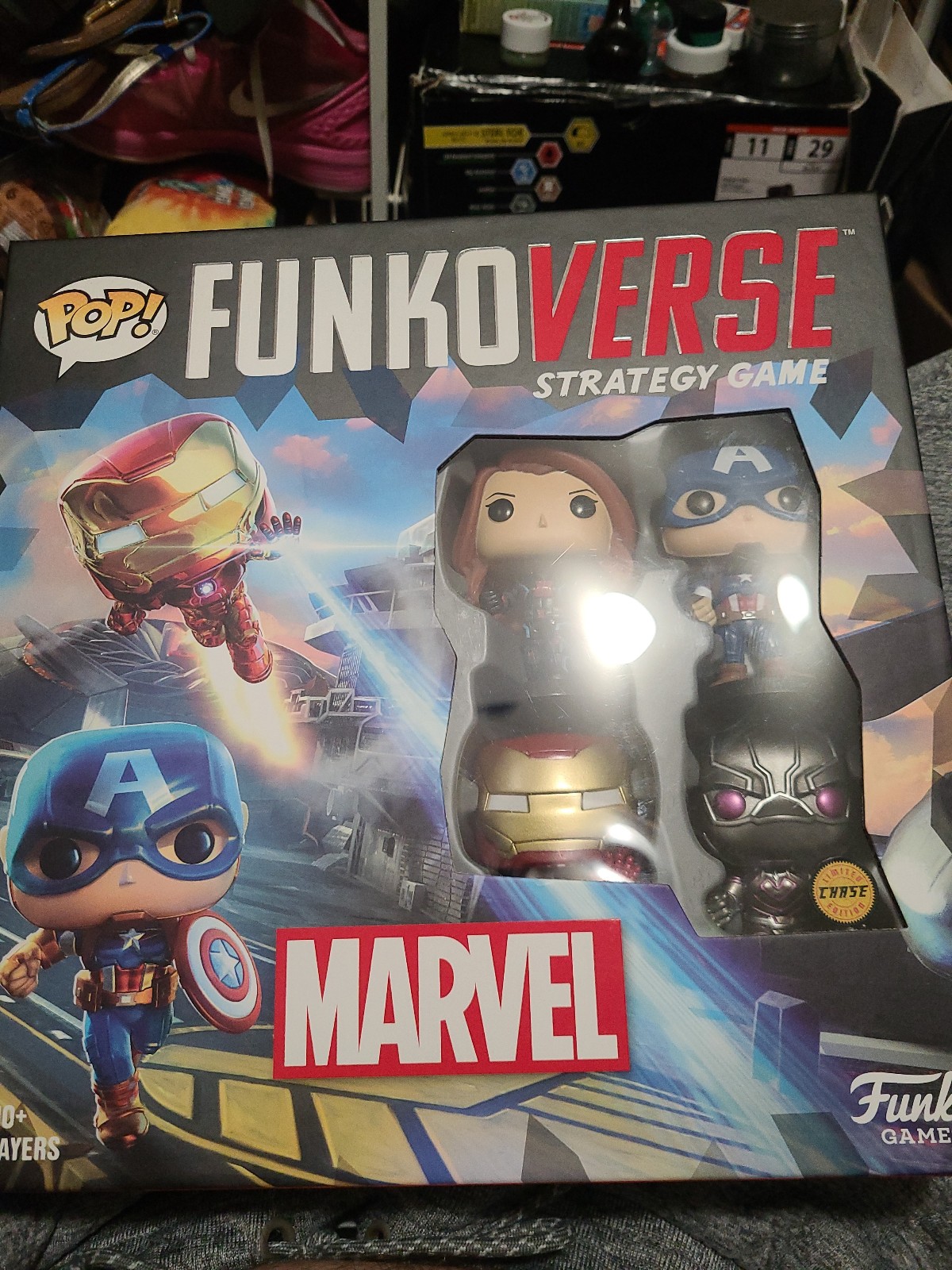 Funkoverse marvel strategy game chase