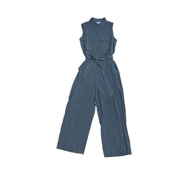 Max Studio Jumpsuit with Waist Tie