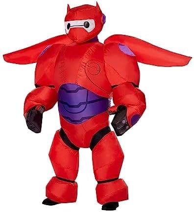 Action Figure Spirit Halloween Big Hero 6 Kids Red Baymax Inflatable Costume