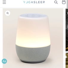 YogaSleep Sound Machine with power cable