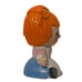 Lefton Raggedy Ann Porcelain Night Light Hand Painted Matte Finish 1970s Vtg