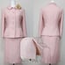⁑【Excellent Condition】 Franco Ferraro Ceremony Suit, Pink Knit Tweed