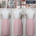⁑【Excellent Condition】 Franco Ferraro Ceremony Suit, Pink Knit Tweed