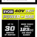 Ryobi 18 snow blower 40v tool only