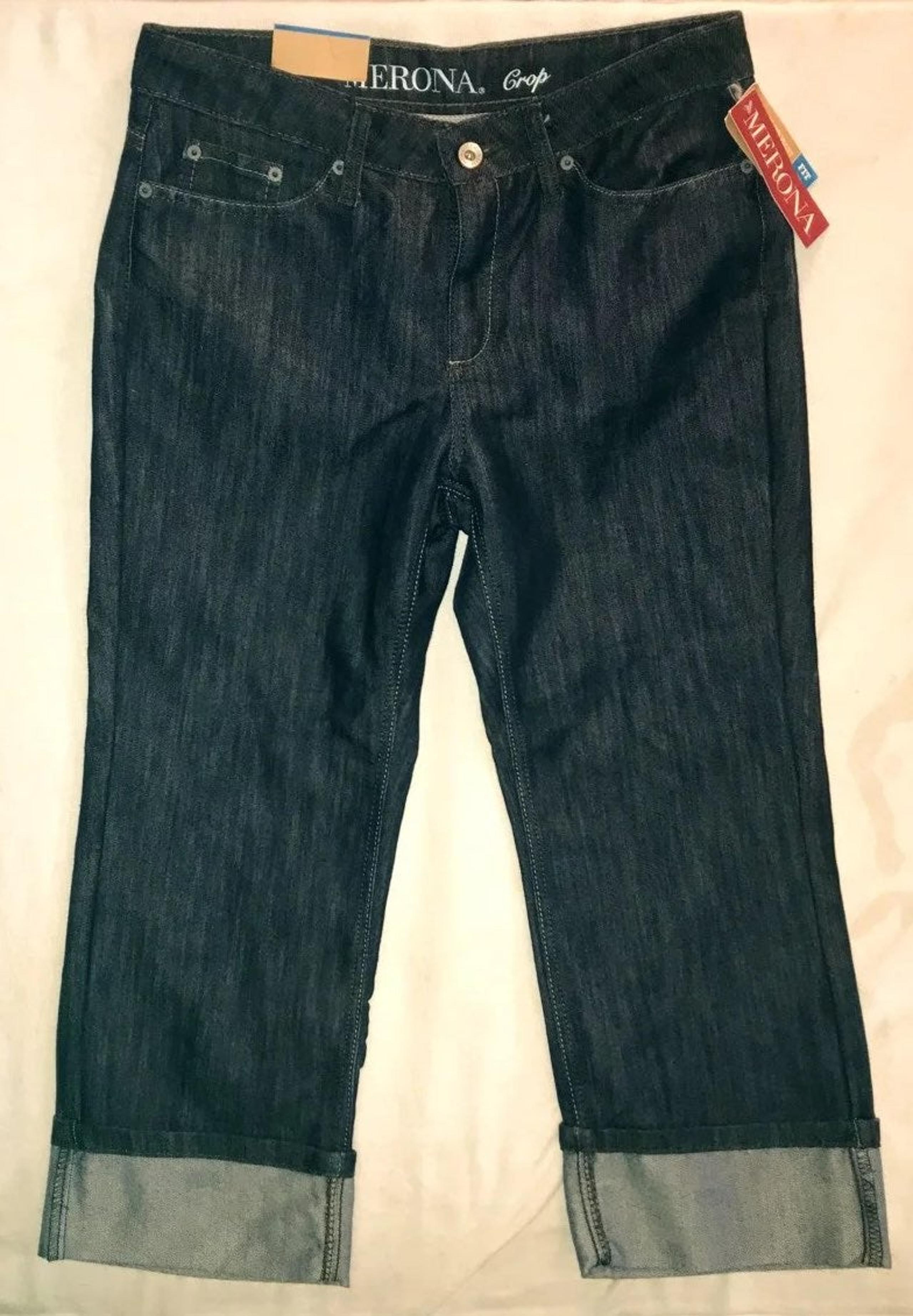 MERONA FIT 1-8R CROP CUFF JEANS
