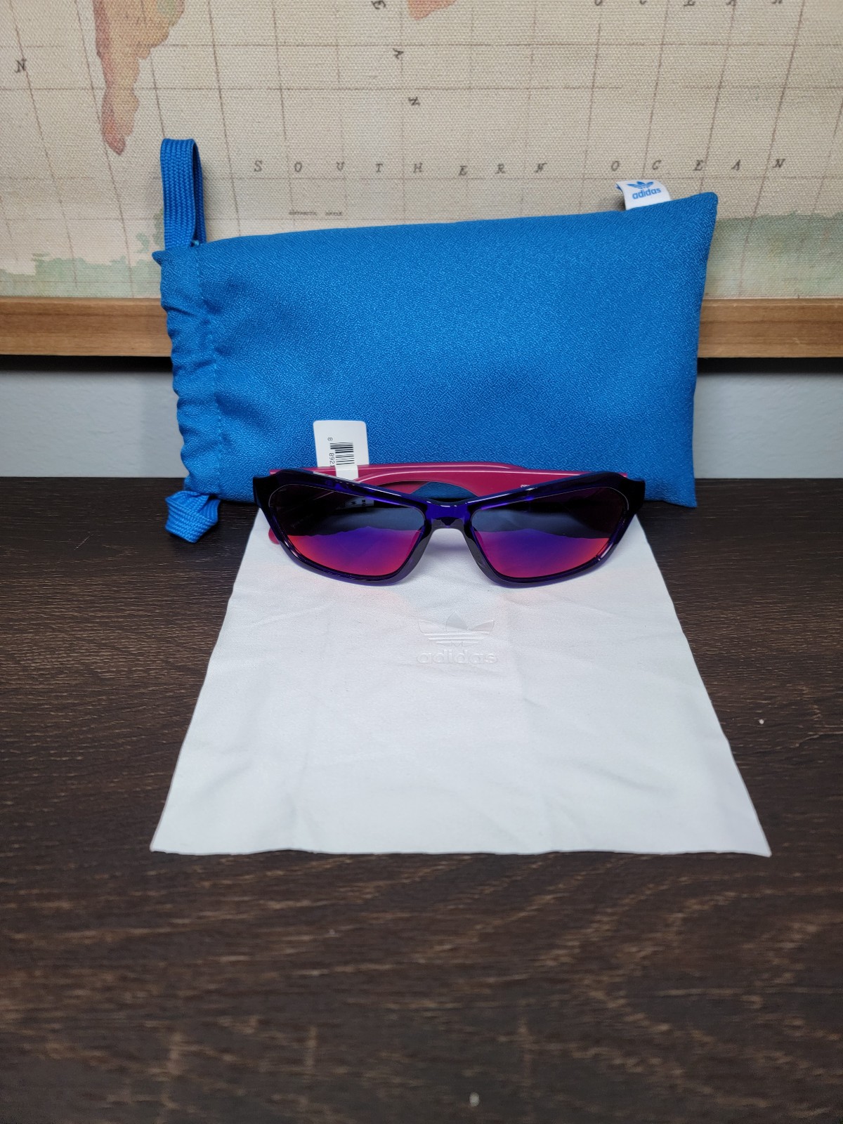 BRAND NEW Adidas Sunglasses w/ Bag & Lens Towel UNISEX